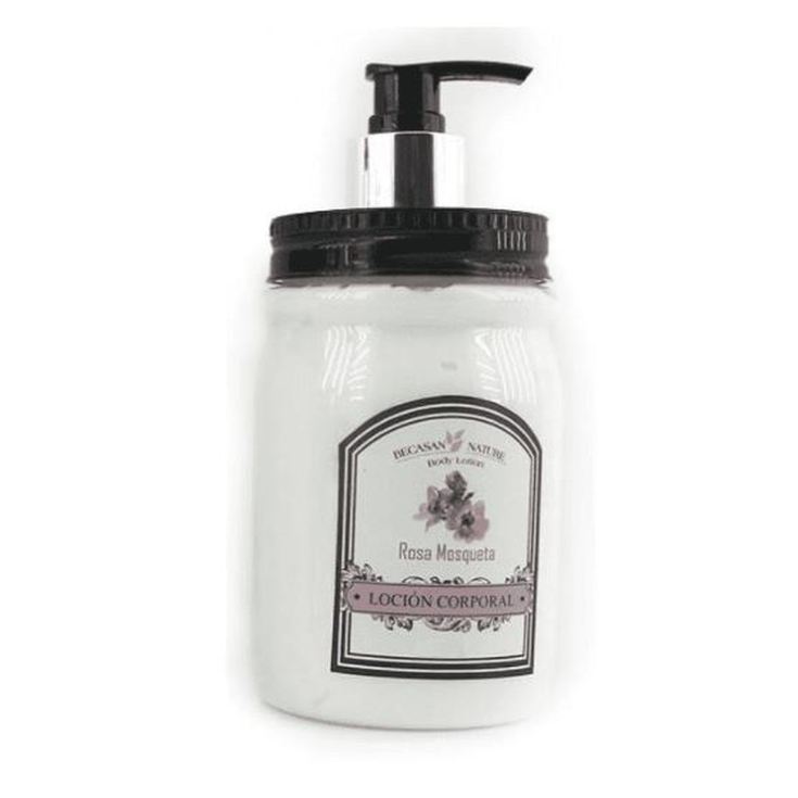 becasan locion corporal rosa mosqueta dosificador 360ml becasan locion corporal rosa mosqueta dosificador 360ml