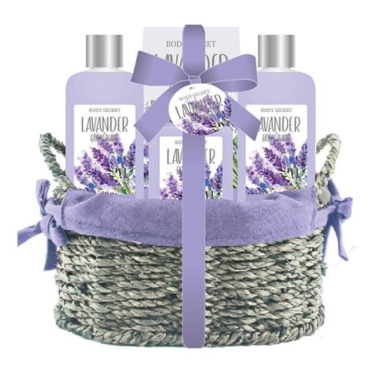 set de baño regalo cesta mimbre lavanda set de baño regalo cesta mimbre lavanda