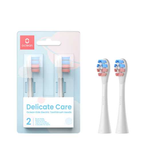 oclean kids cepillo dientes niños cabezales repuesto 2 unidades