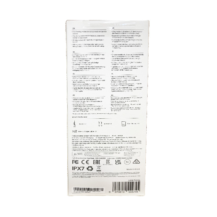 oclean irrigador w10