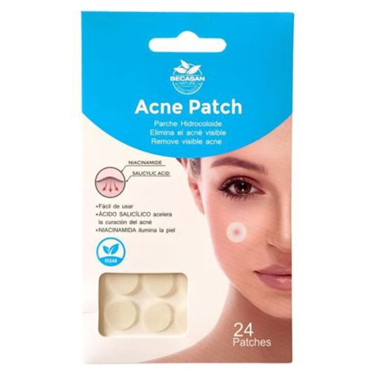 becasan parche anti-acne 24 unidades