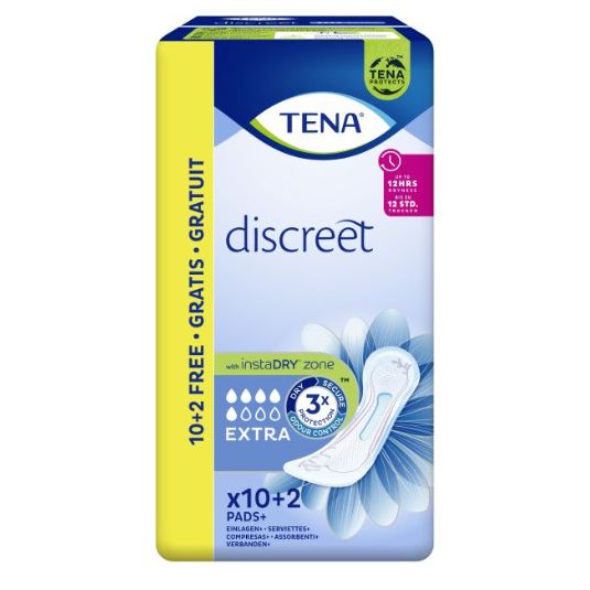 tena discreet extra 10+2 unidades