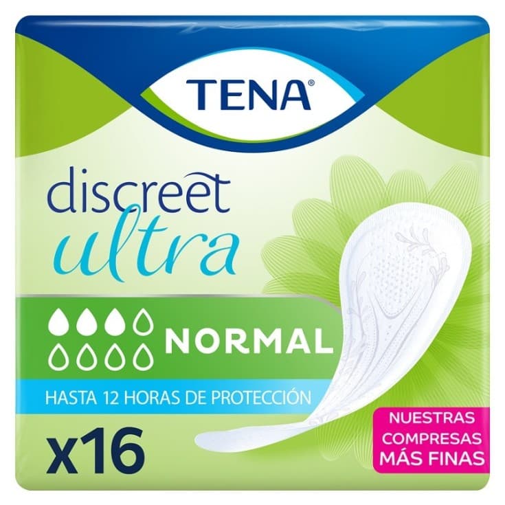 tena discreet normal ultra 16 unidadess