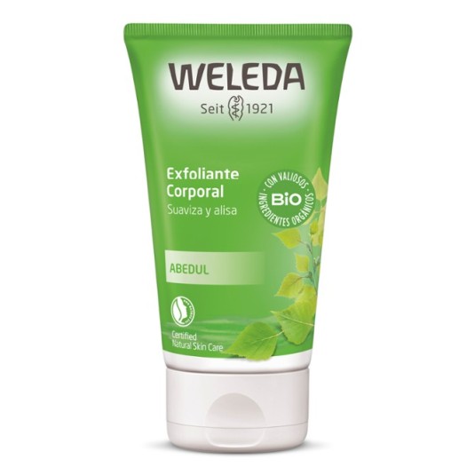 weleda exfoliante corporal abedul 150ml