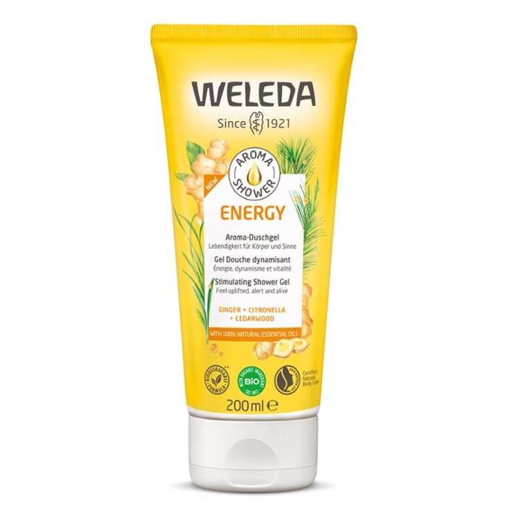 weleda aroma shower energy gel de ducha 200ml