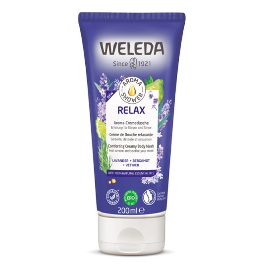 weleda aroma shower relax gel de ducha 200ml