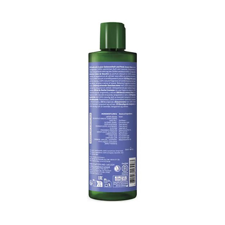 weleda gel de ducha cremoso lavanda 400ml