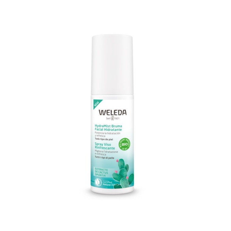 weleda 24h hydralotion bruma facial hidratante cactus 100ml