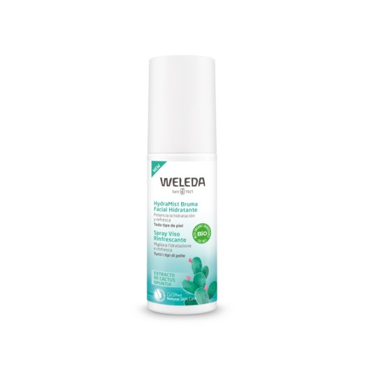 weleda 24h hydralotion bruma facial hidratante cactus 100ml