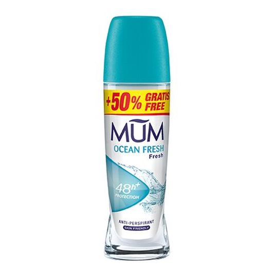 mum ocean fresh desodorante roll-on 50+25ml
