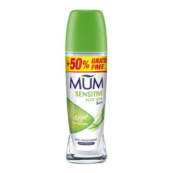 mum sensitive aloe vera desodorante roll-on 50+25ml mum sensitive aloe vera desodorante roll-on 50+25ml