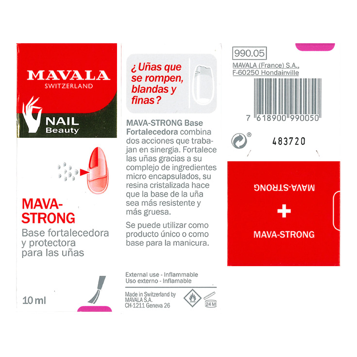 mavala mava-strong tratamiento fortalecedor 10ml