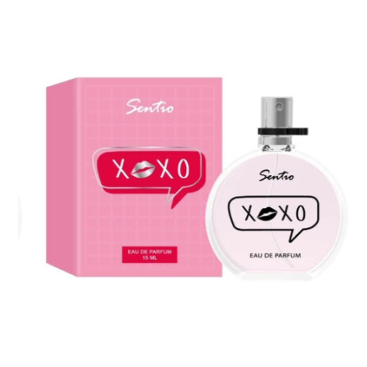 sentio xoxo besos y abrazos mini perfume mujer 15ml