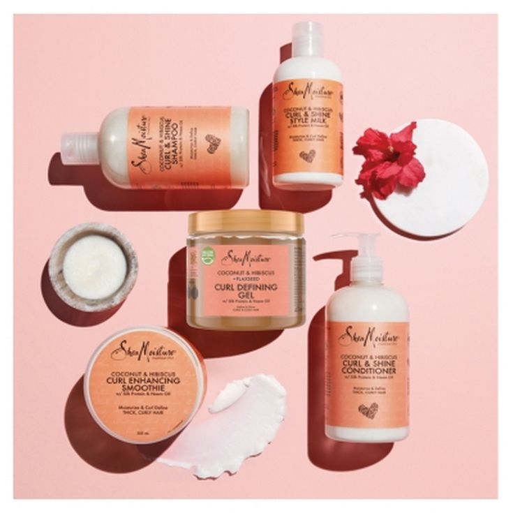 sheamoisture coconut & hibiscus champu 384ml