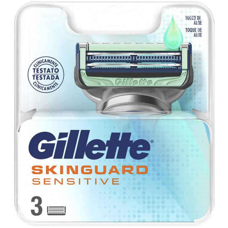 gillette skinguard sensitive recambio 3 unidades gillette skinguard sensitive recambio 3 unidades