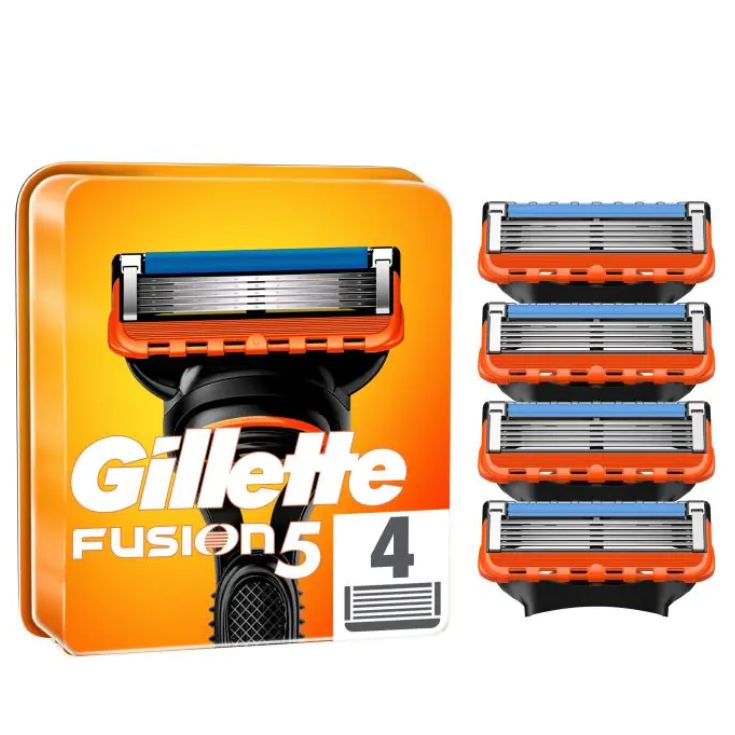 gillette fusion5 maquinilla cuchillas afeitar 4 recambios gillette fusion5 maquinilla cuchillas afeitar 4 recambios