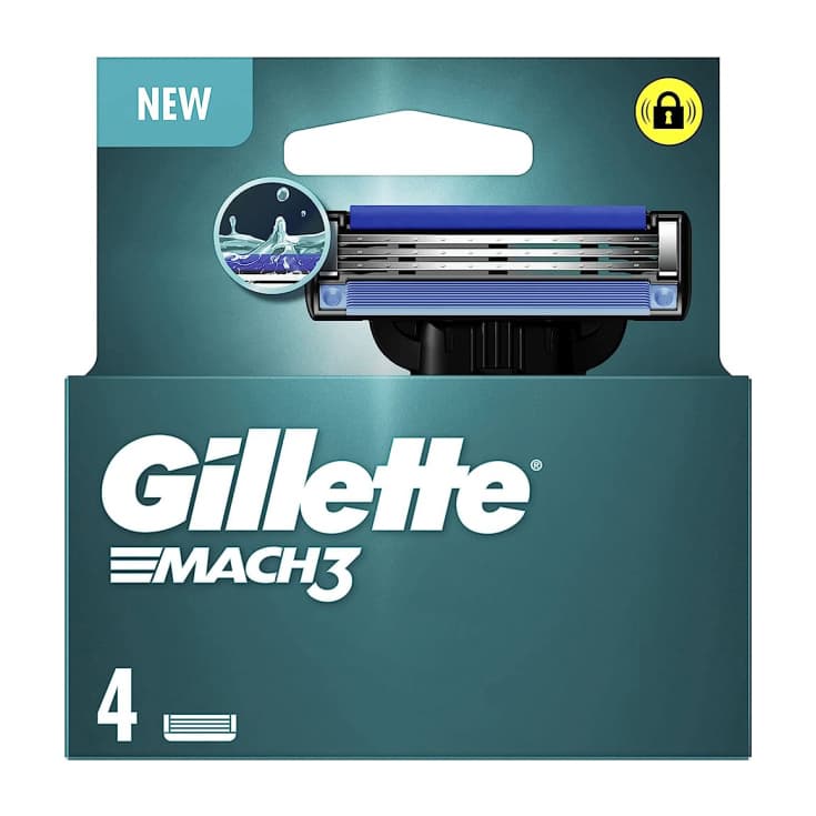 gillette mach3 cargador recambio 4 unidades