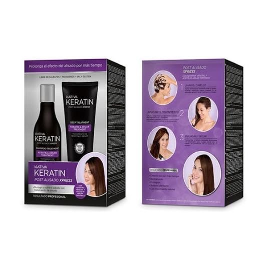 kativa keratin post alisado xpress kit2 piezas