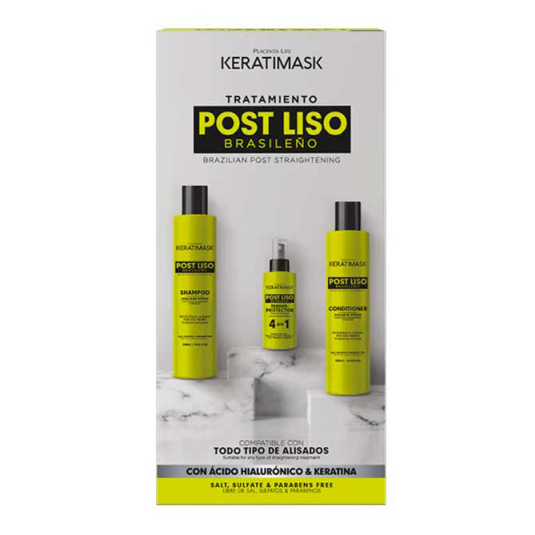 keratimask be natural kit post alisado brasileño