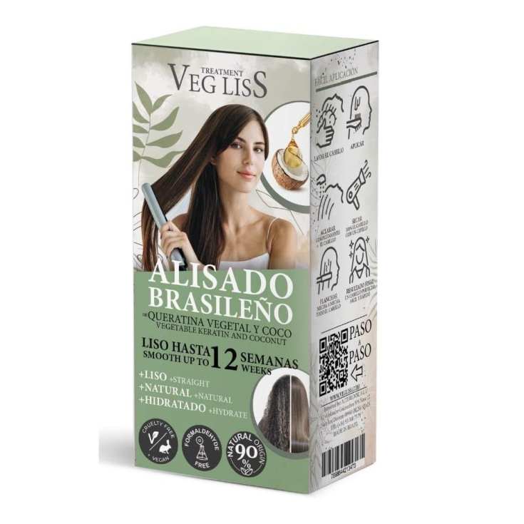 vegliss alisado brasileño de keratina vegetal