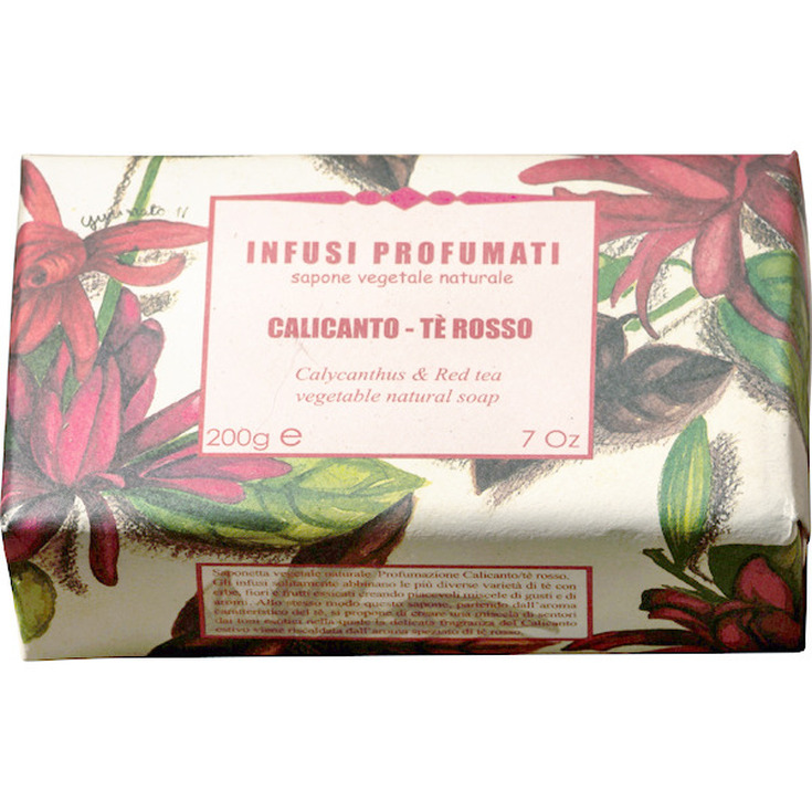 plastilla de jabón infusi profumati calicanto y te rojo 200g plastilla de jabón infusi profumati calicanto y te rojo 200g