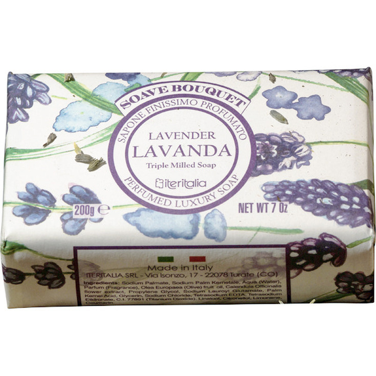 pastilla de jabon suave bouquet lavanda 200g pastilla de jabon suave bouquet lavanda 200g