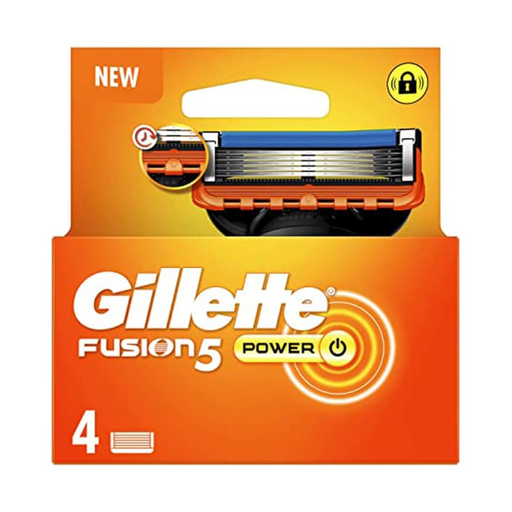 gillette fusion 5 power cuchillas 4 recambios