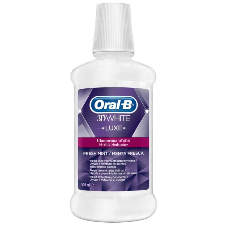 oral b colutorio 3d white luxe 500ml oral b colutorio 3d white luxe 500ml