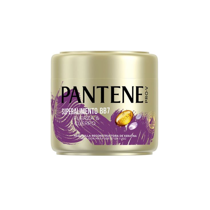 pantene pro-v mascarilla intensiva superalimento bb7 fuerza y cuerpo 300ml pantene pro-v mascarilla intensiva superalimento bb7 fuerza y cuerpo 300ml