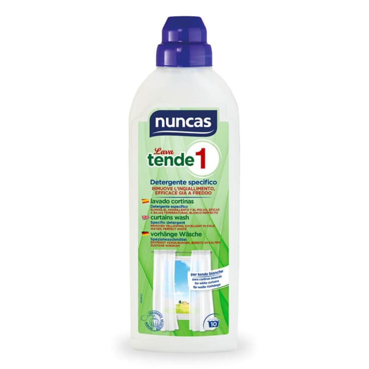 nuncas lava tende 1 detergente cortinas blancas 500ml