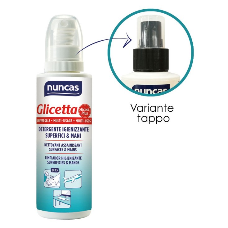 nuncas glicetta higienizante spray 100ml nuncas glicetta higienizante spray 100ml
