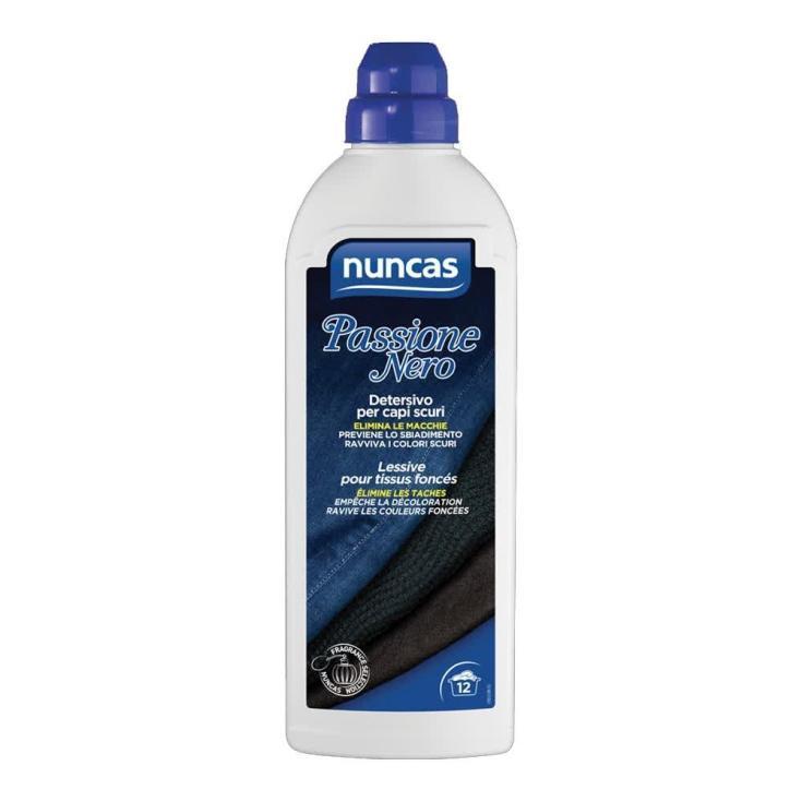 nuncas pasion negro detergente maquina liquido tejidos negros