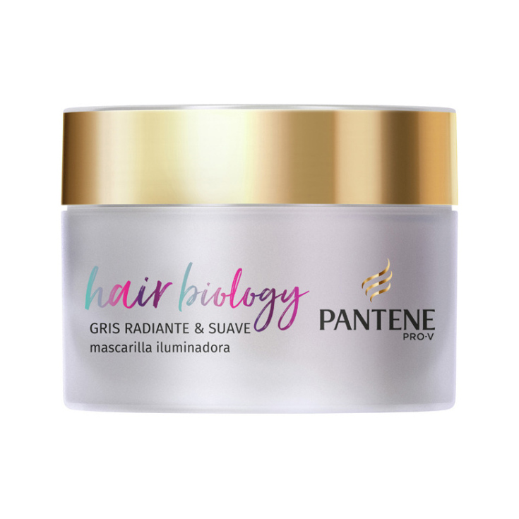 pantene pro-v hair biology mascarilla gris suave y radiante 160ml pantene pro-v hair biology mascarilla gris suave y radiante 160ml