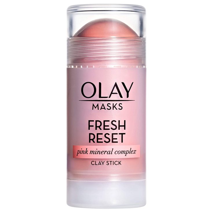 olay fresh reset arcilla rosa mascarilla facial en stick 48g olay fresh reset arcilla rosa mascarilla facial en stick 48g