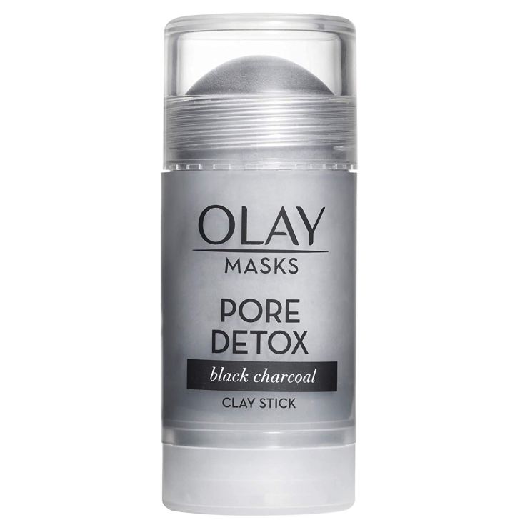 olay pore detox black charcoal arcilla negra mascarilla facial en stick 48g olay pore detox black charcoal arcilla negra mascarilla facial en stick 48g