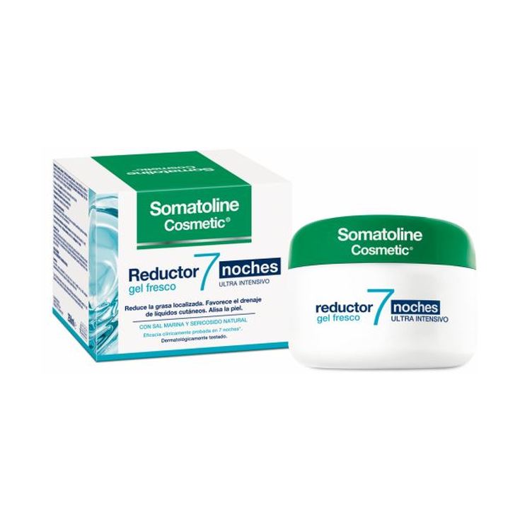 somatoline tratamiento corporal reductor gel fresco 7 noches ultra intensivo tarro 250ml somatoline tratamiento corporal reductor gel fresco 7 noches ultra intensivo tarro 250ml