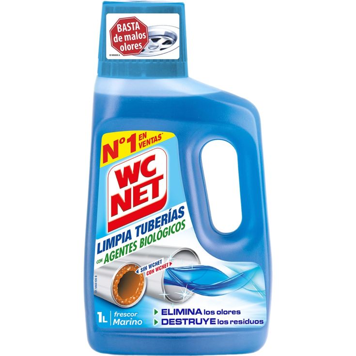 wc net limpia tuberias gel agentes biologicos 1l - delaUz