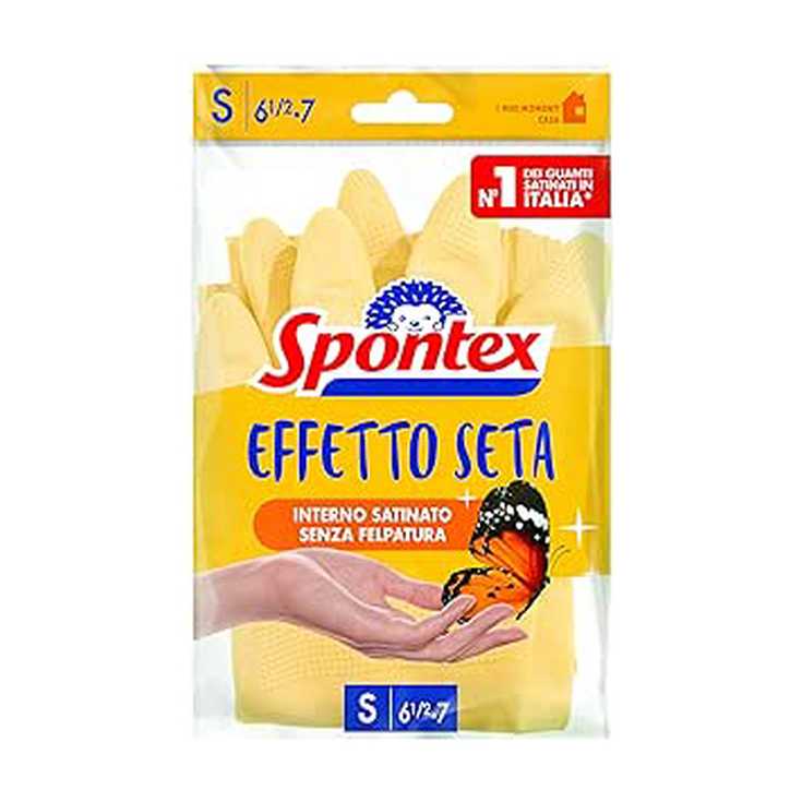 spontex sensitive guantes amarillos talla pequeña t6 1 par