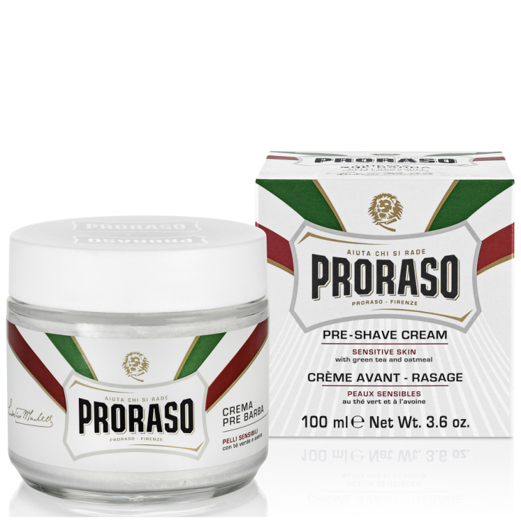 proraso crema pre-afeitado ilnea blanca 100ml