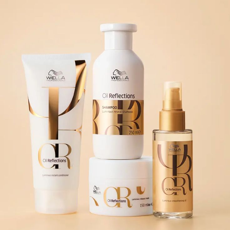 wella premium oil reflections acondicionador 200 ml