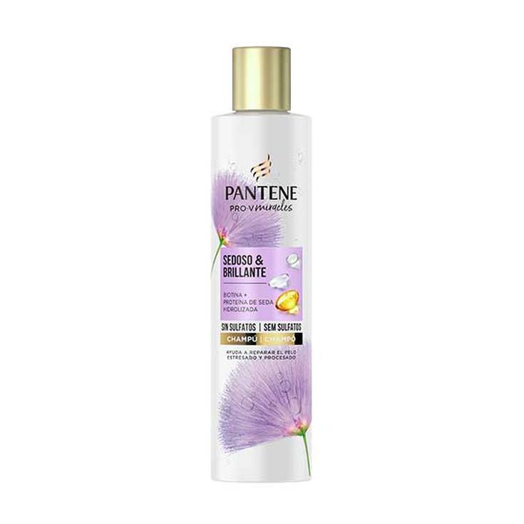 pantene pro-v miracle sedoso & brillante champu cabellos dañados 225ml pantene pro-v miracle sedoso & brillante champu cabellos dañados 225ml