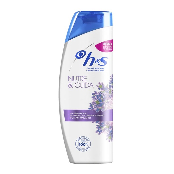 h&s nutre & cuida champu anticaspa 340ml h&s nutre & cuida champu anticaspa 340ml