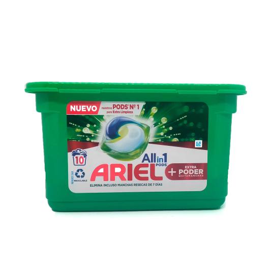 ariel all in 1 pods regular 10 capsulas