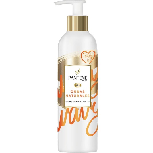 pantene crema de peinado ondas naturales 235ml