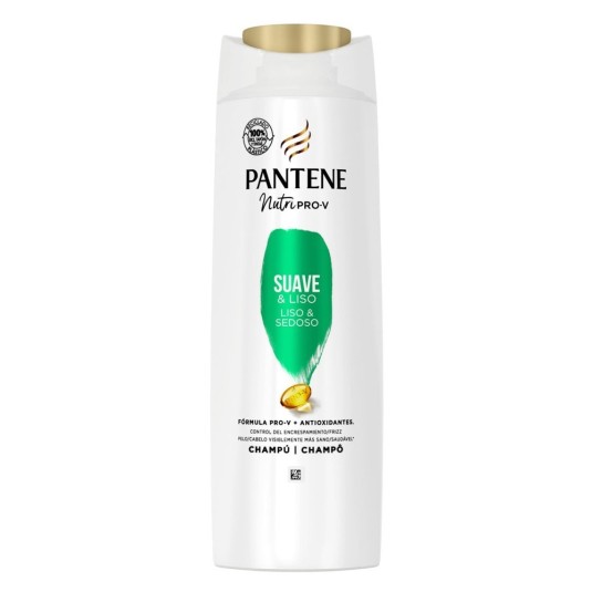 pantene pro-v champu suave y liso 340ml
