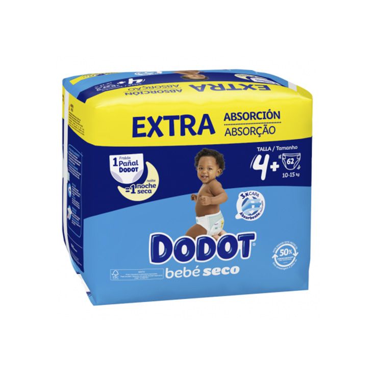 dodot etapas extra t/4 9-14 kg. 62 und