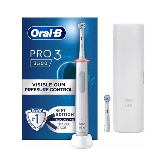 oral-b pro 3 3500 cepillo de dientes electrico blanco