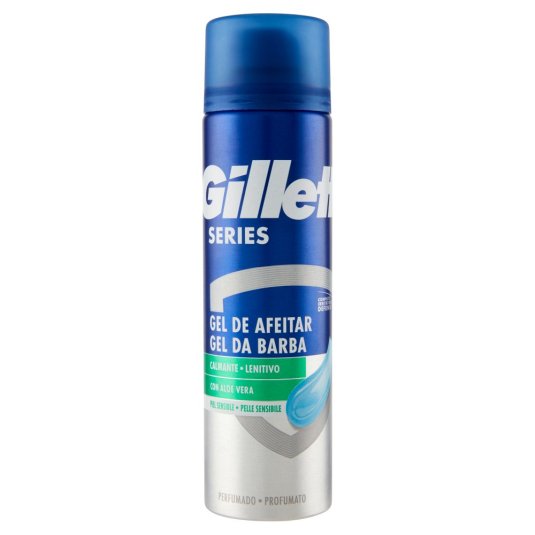 gillette series gel de afeitar calmante 200ml