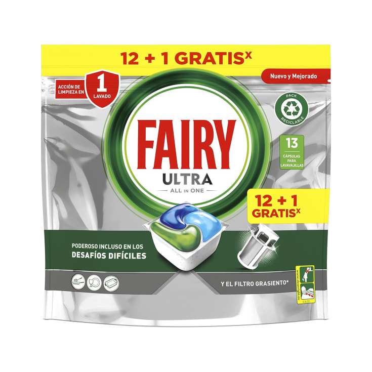 Fairy Lavavajillas a mano aroma aloe vera y pepino Limpieza