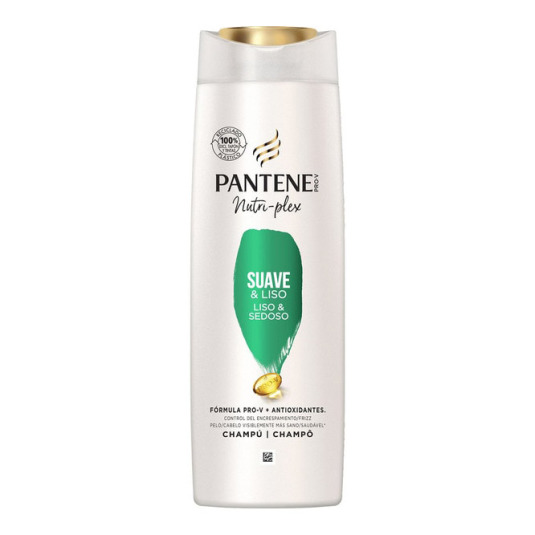 pantene nutri-plex champu suave y liso385ml